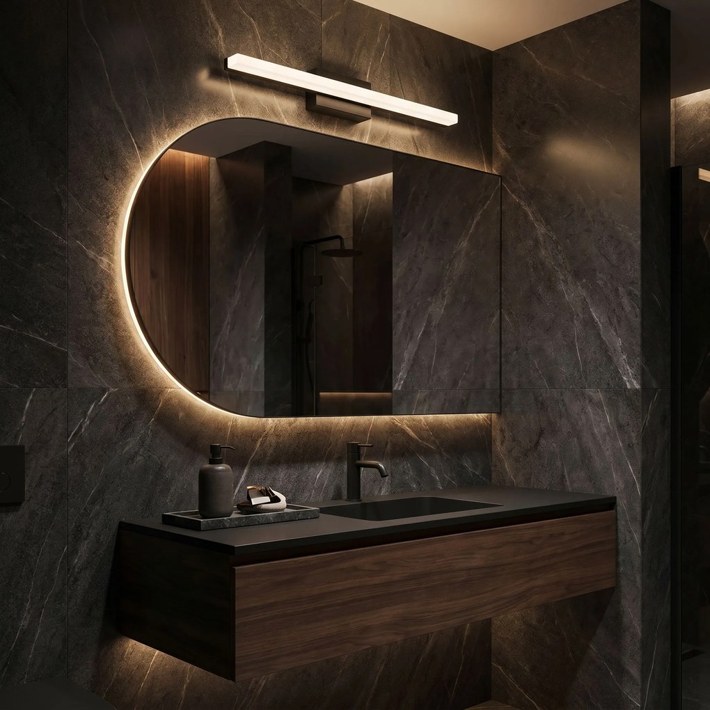 Wandlamp LED 60CM APP1855-1W BLACK