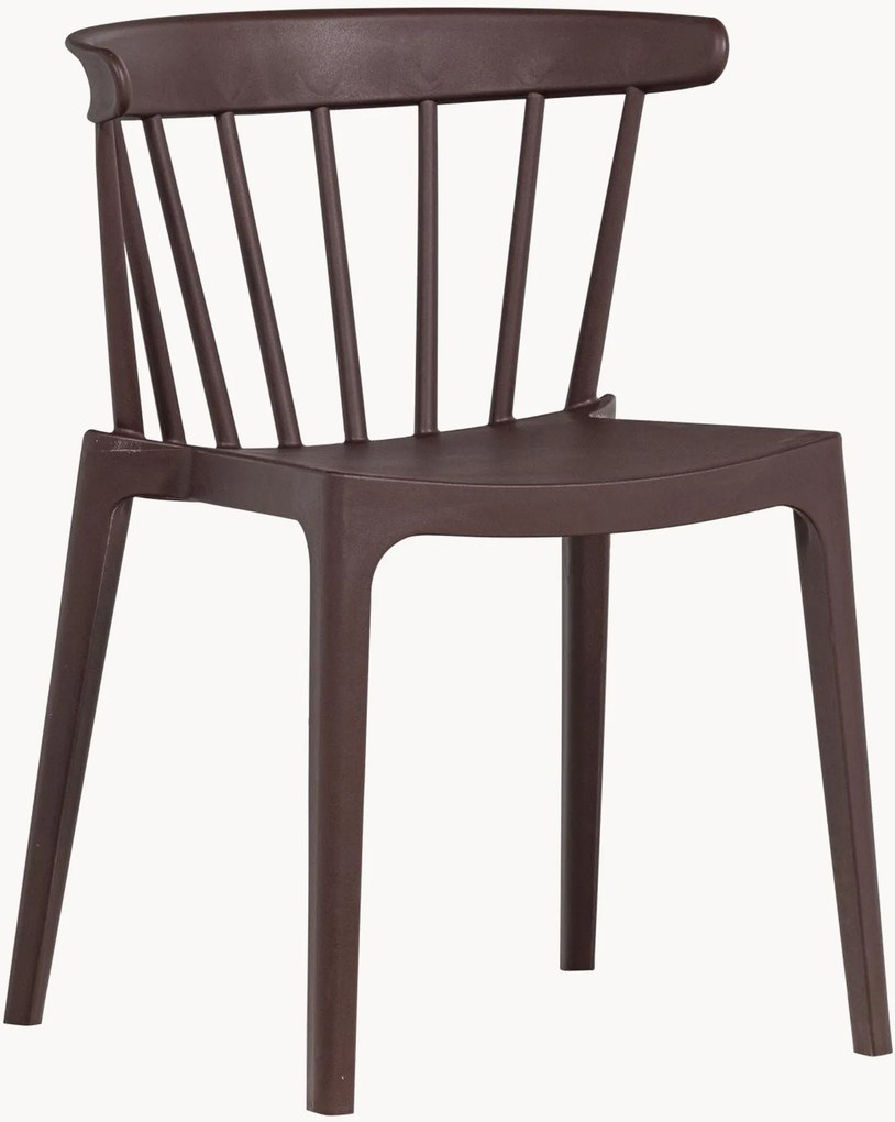 Stapelbare tuinstoelen Bliss, 2-delig