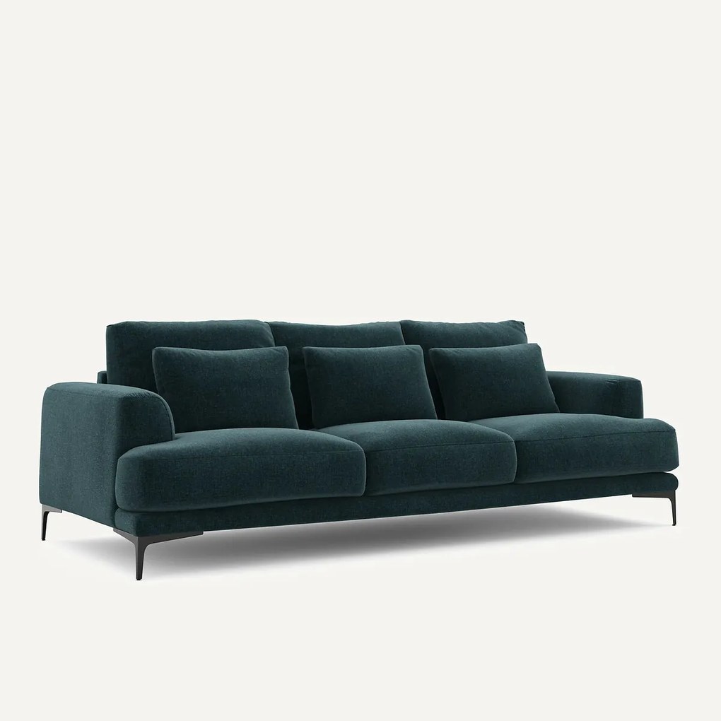 4-zits fluwelen chenille bank, Marsile