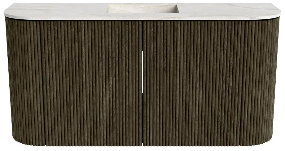 Mondiaz Joya DLux 85cm toiletmeubel ronding links/rechts shadow met wastafel faye midden zonder kraangat ostra