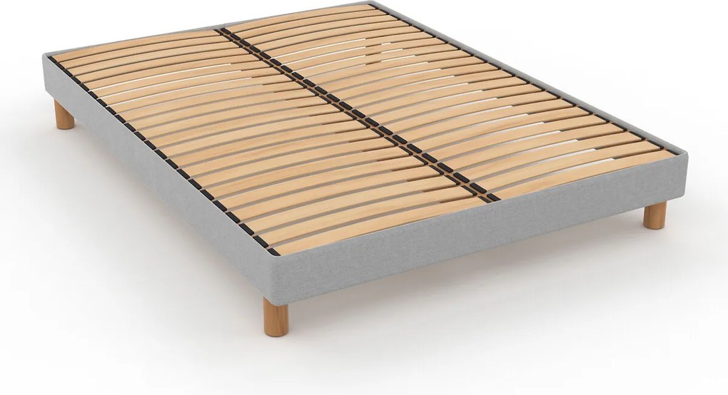 Onbedekte bedbodem met 22 flexibele latten