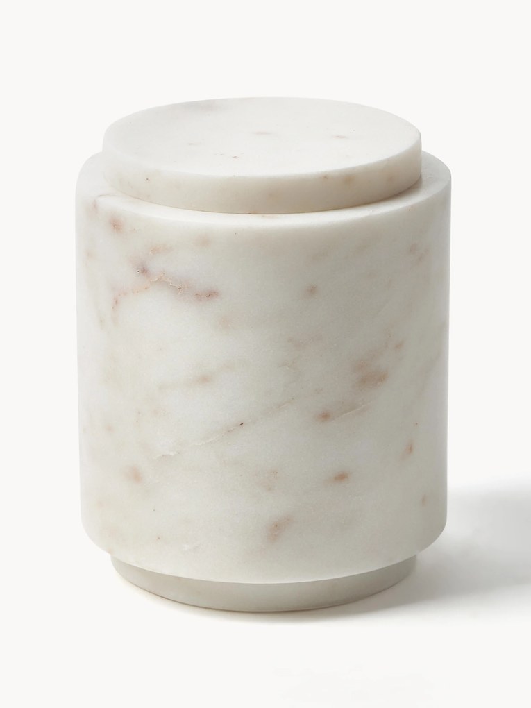 Marmeren opbergpot Simba, H 14 cm
