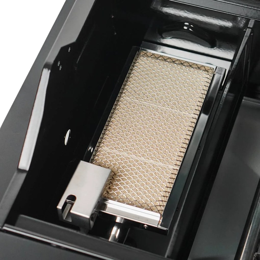 Patton Opus Inbouw Gasbarbecue 3 + 1 - zwart