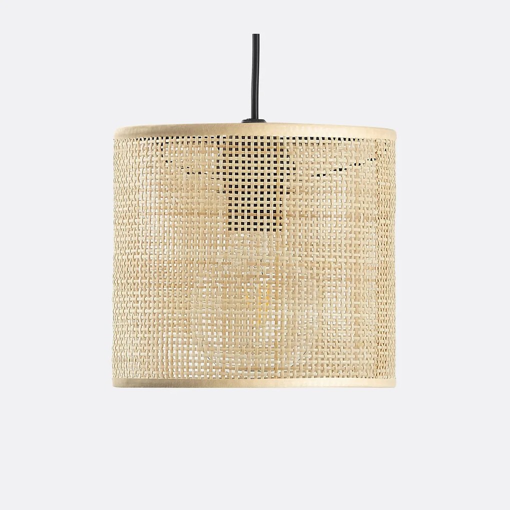 Hanglamp / Lampenkap in rotanØ20 cm, Dolkie