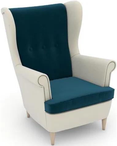 MAX WINZER® build-a-chair oorfauteuil »Casimir« in Winchester-look, om zelf te stylen