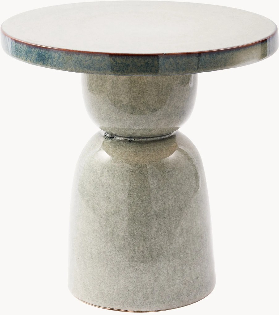 Handgemaakte ronde bijzettafel Pawn