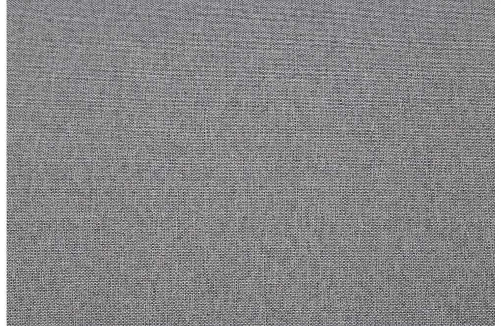 Goossens Key West grijs, stof, 3-zits, modern design