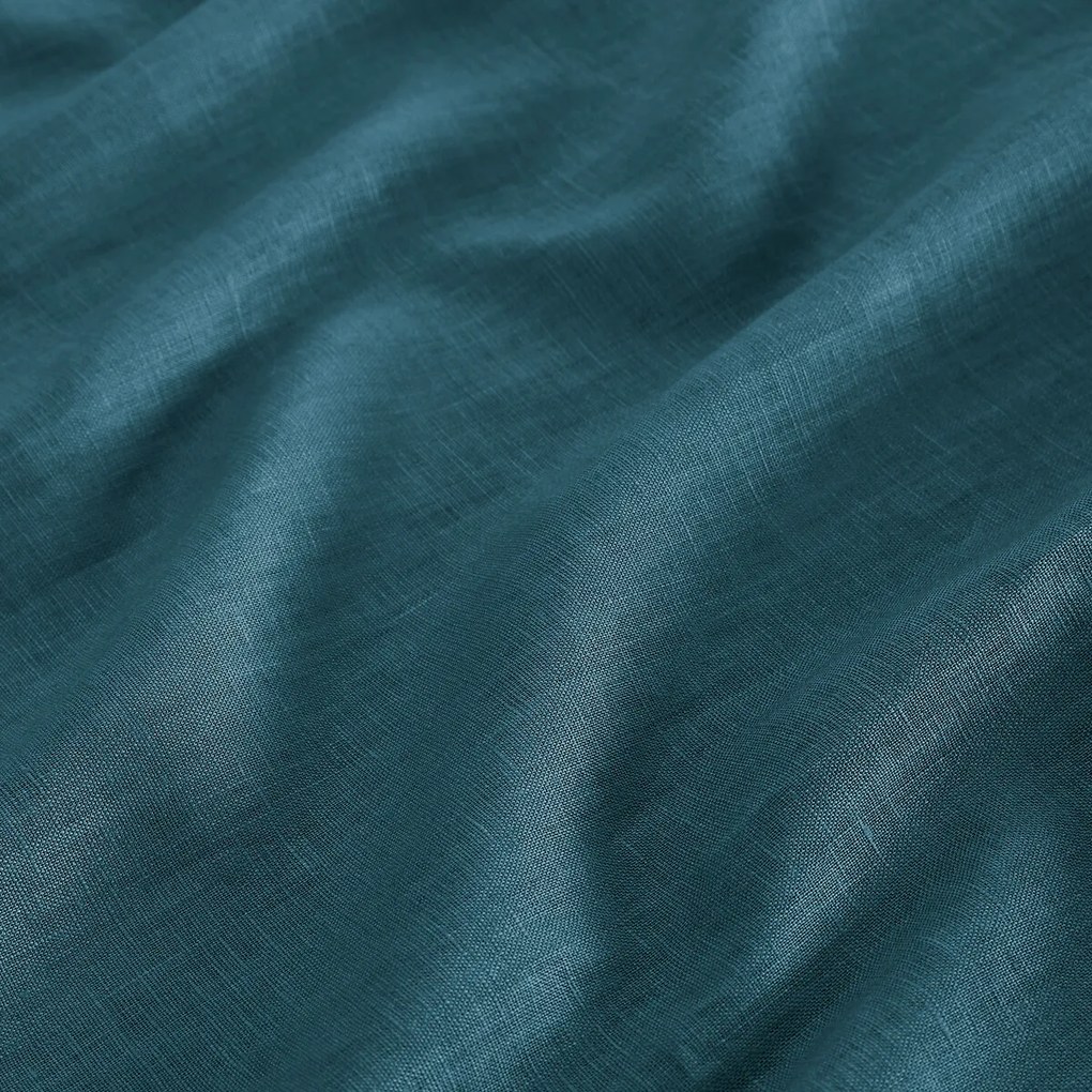 Gordijn in gewassen linnen met oogjes, Private