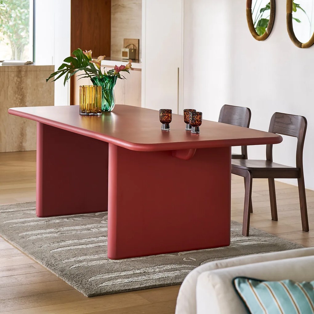 Eettafel, gelakt, 8 couverts, Marvel