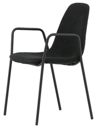 Jörn Eetkamerstoel - Robert  - Zwart - Boucle - Jörn