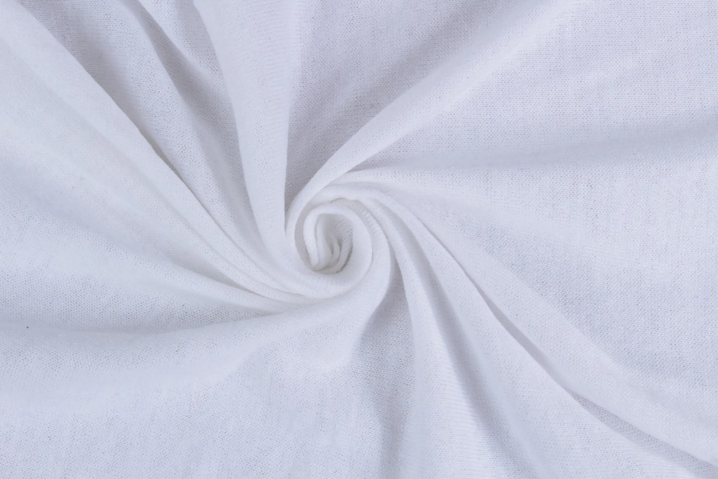 Hoeslaken Jersey – 100% katoen – 90×200 – wit
