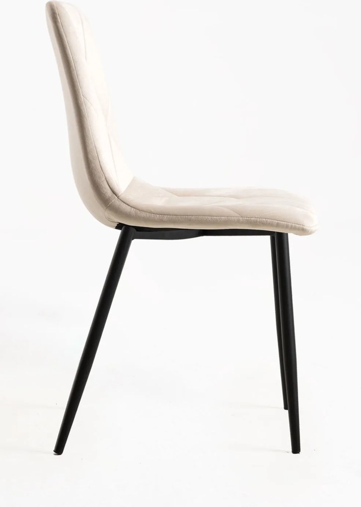 Set 4 Lyke Fluwelen Stoelen