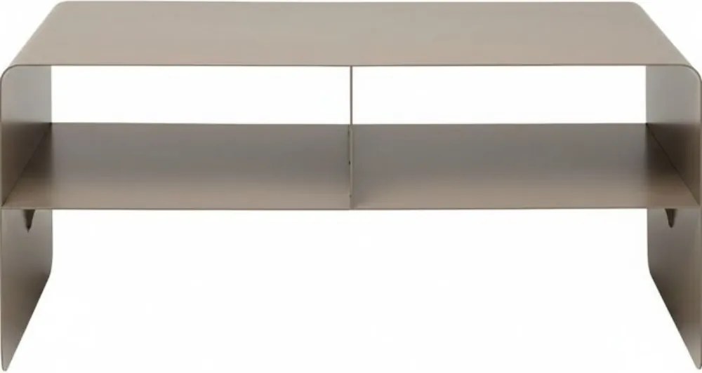 Stalen TV-meubel Taupe - 90x37x44cm.