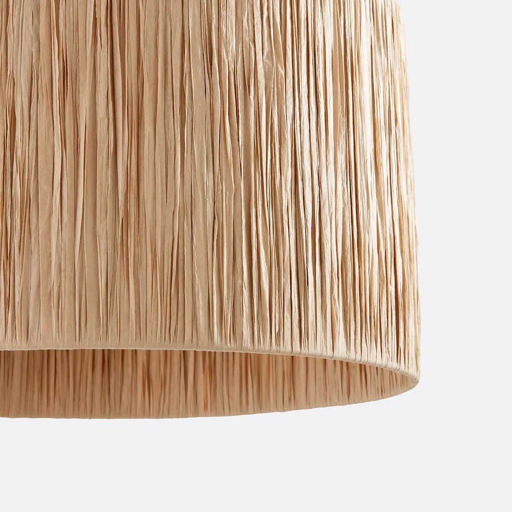 Hanglamp / Lampenkap in raffiaØ40 cm, Rafita