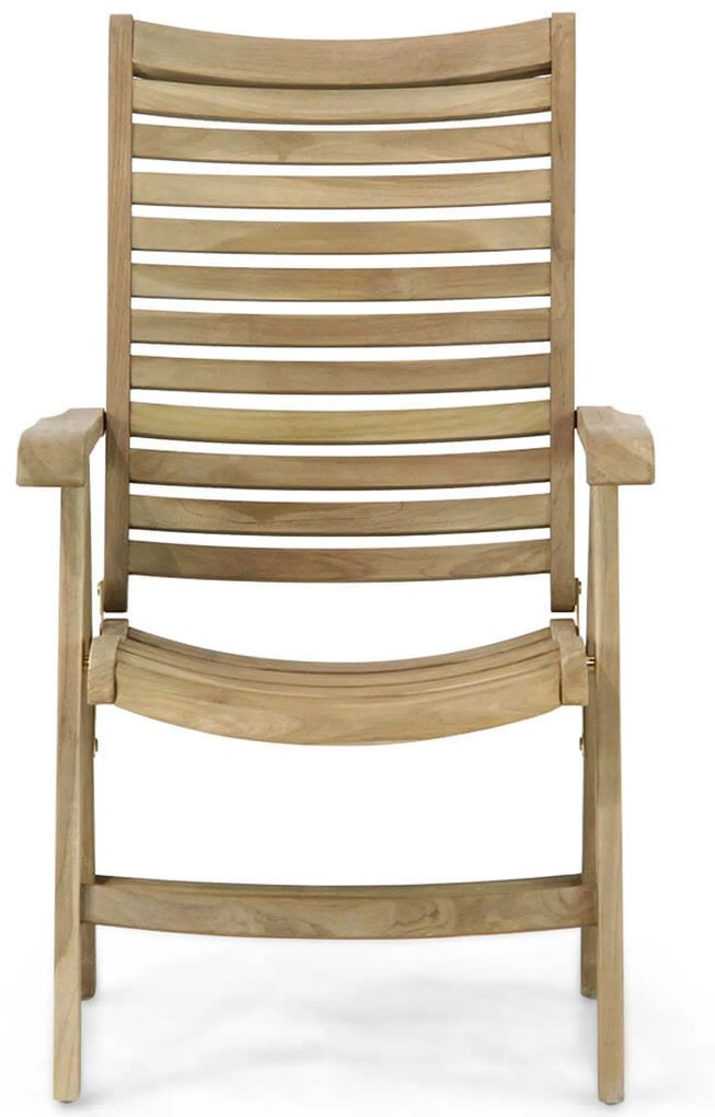 Tuinset 2 personen 80 cm Teak Taupe Garden Collections Birmingham/Derby