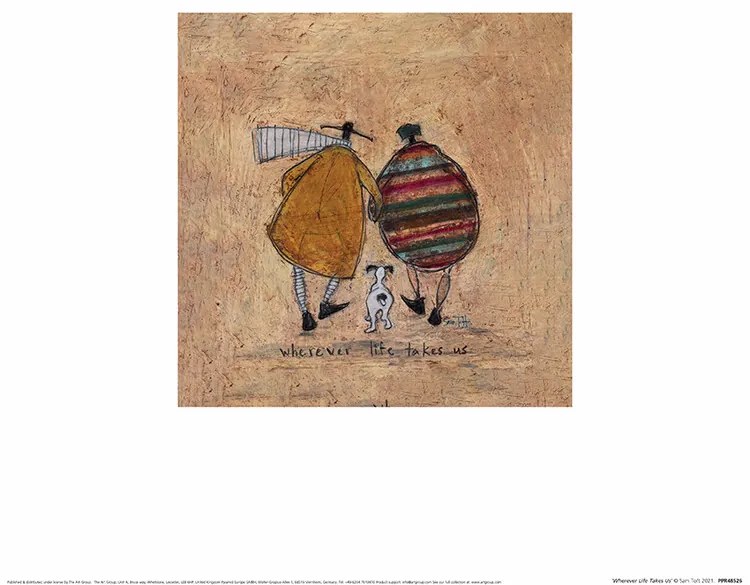 Kunstdruk Sam Toft - Wherever Life Takes Us