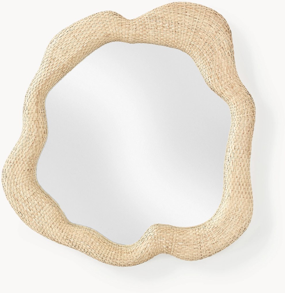 Rotan wandspiegel Nuzana