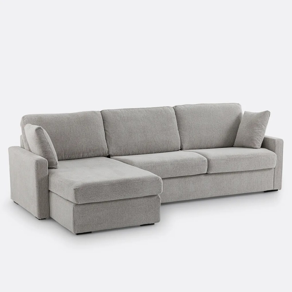 4-zits hoekbank, omvormbaar, gemêleerde structuurstof, Comfort Bultex®, TIMOR