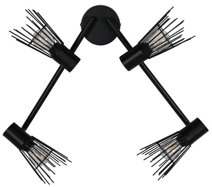 Jörn Verstelbare Wandlamp - Mida - Zwart - Jörn