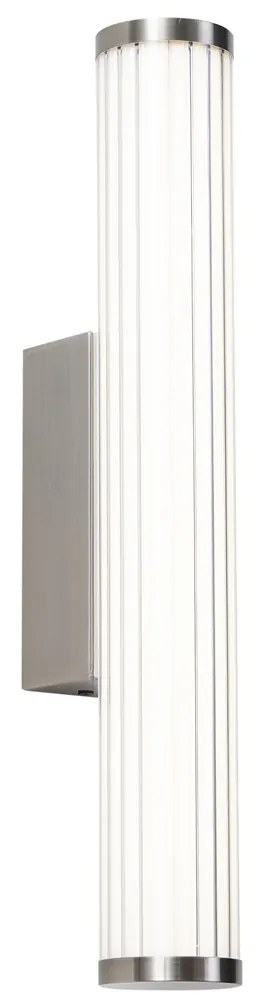 Badkamer Retro wandlamp gunmetal 40.4cm incl. LED IP44 - Coco Retro IP44 Lamp