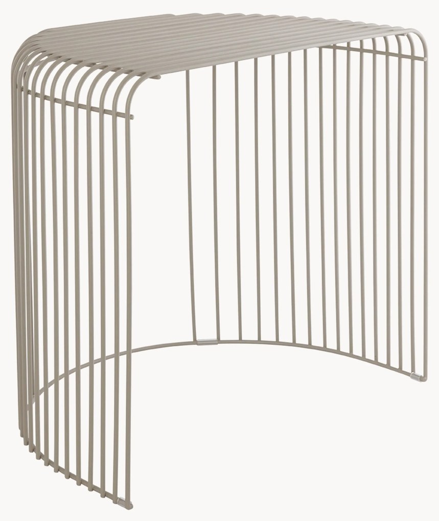 Metalen bijzettafel Curva