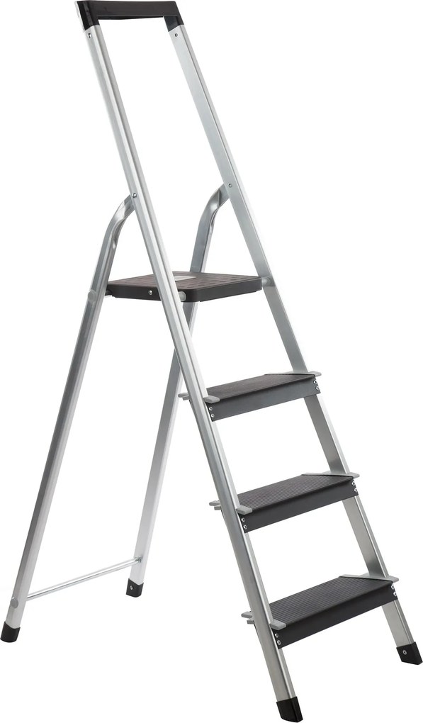 Escalo power step aluminium - Aluminium trapladder met brede treden - 4 treden