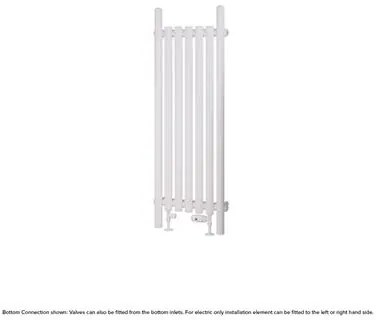 Eastbrook Lambourne horizontale radiator 40x120cm 649W wit mat