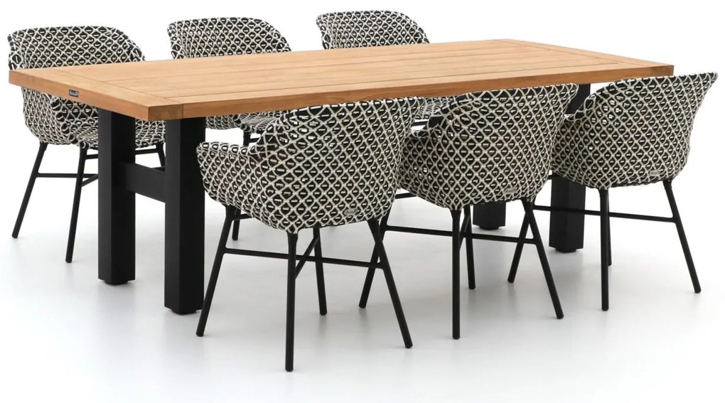 Hartman Delphine/Yasmani 240cm dining tuinset 7-delig