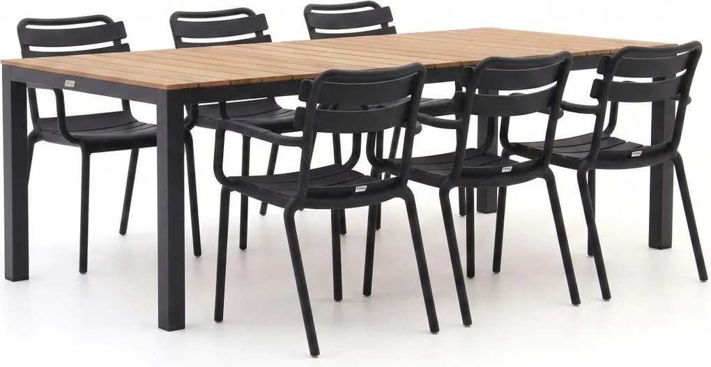 Diningset Forza  | 6 personen | Tuinset polywood | 7-delig | Kees Smit Tuinmeubelen