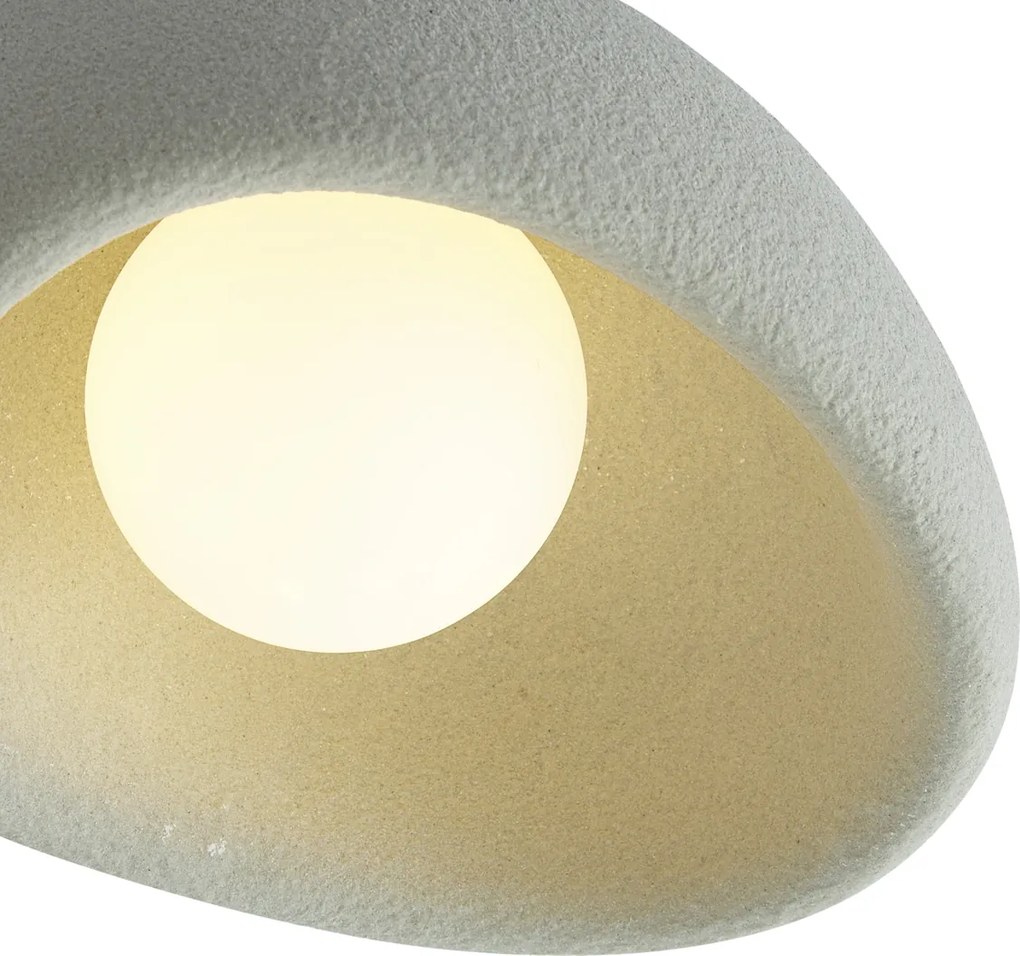 Japandi plafondlamp licht groen - Wabi