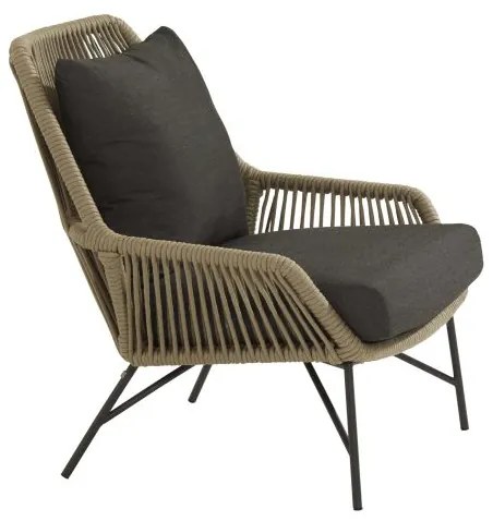 4 Seasons Outdoor Ramblas loungeset met Atlas tafel 120 x 62 x 35 cm * SALE * Loungeset taupe weerbestendig