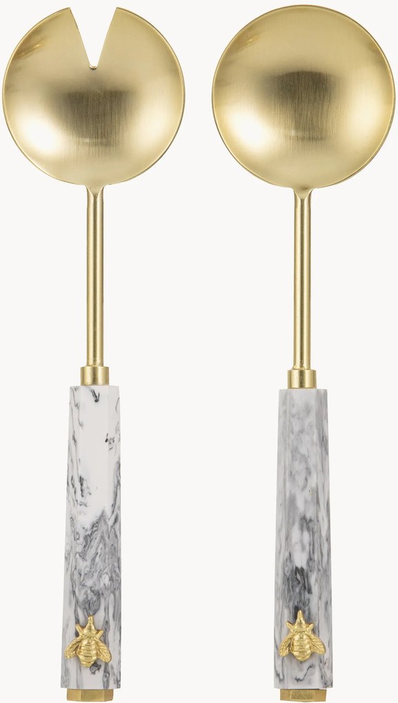 Saladebestek Modern Bee, 2-delig