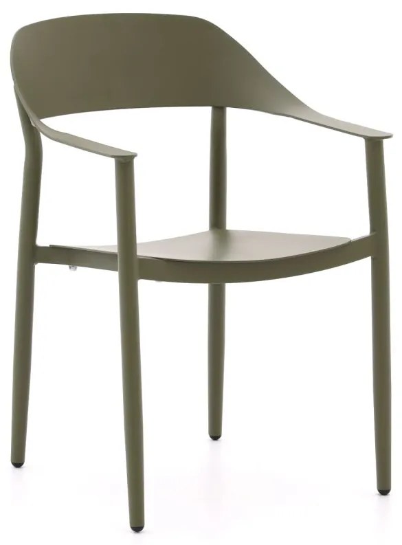 + 15% kassakorting | Dining tuinstoel | Bellagio  Valli | Aluminium | Groen | Stapelbaar | Kees Smit Tuinmeubelen