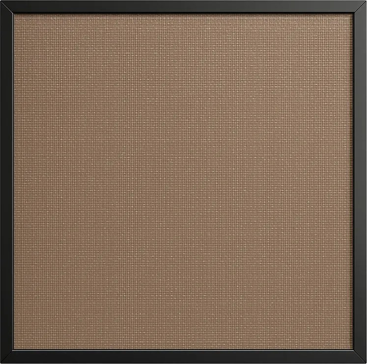 Schutting Sereno Textileen Sahara Weave - Zwart aluminium kader (180 x 180 cm)