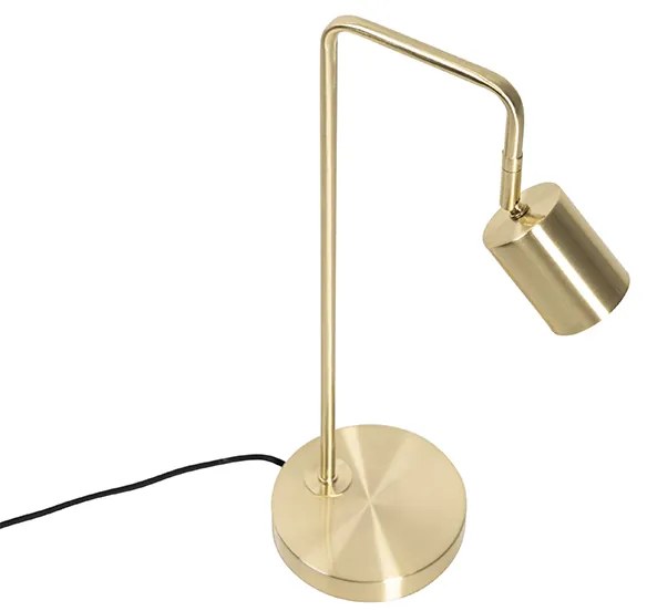 Moderne tafellamp messing verstelbaar - Java