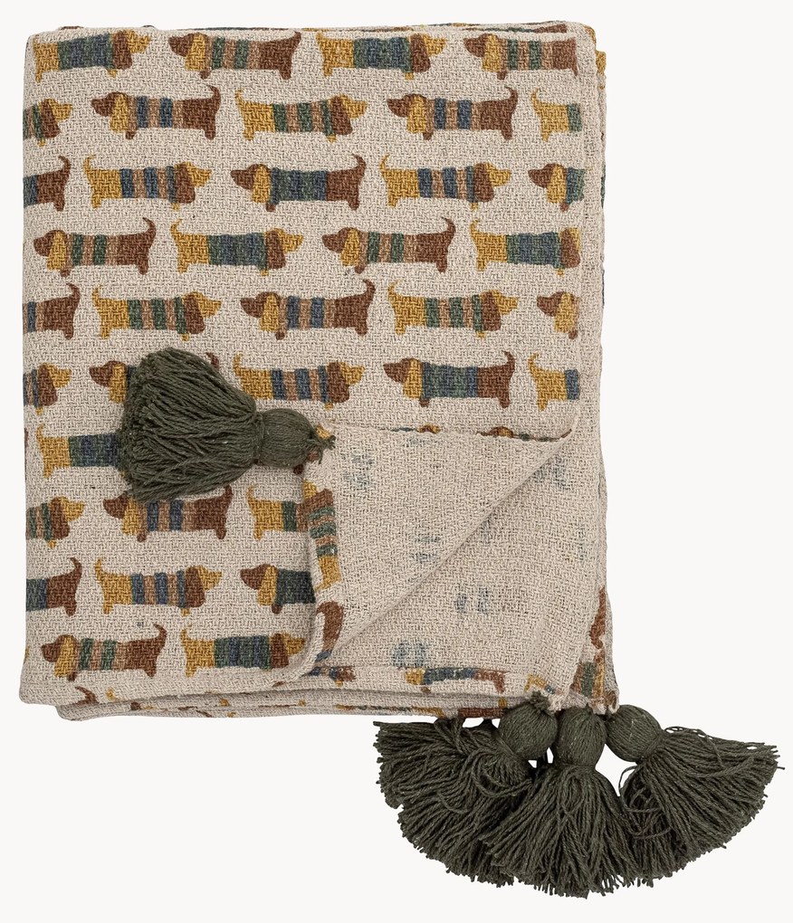 Plaid Charlie met kwastjes