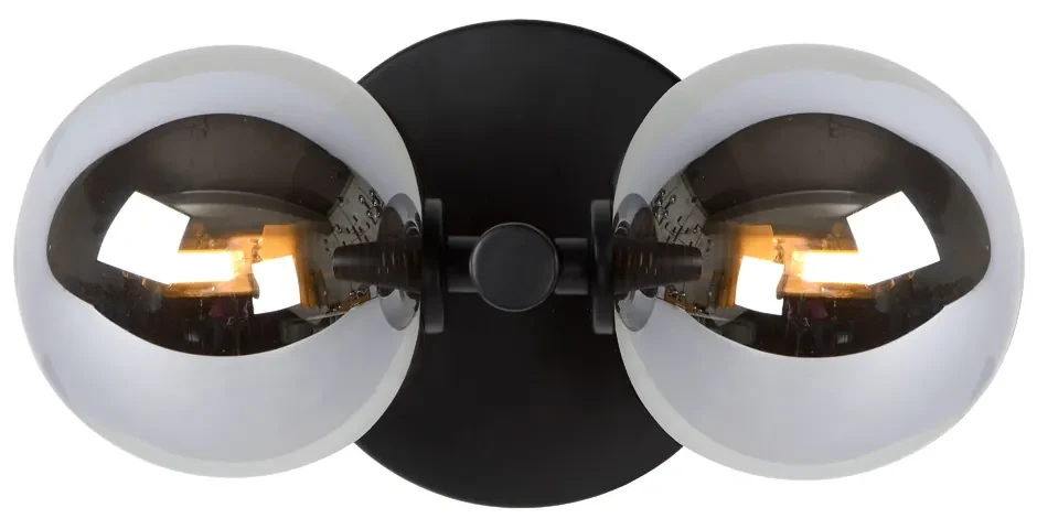 Lucide Tycho wandlamp 2x G9 zwart