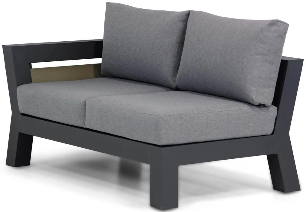 Hoek loungeset  Aluminium Grijs 5 personen Santika Furniture Santika Yovita