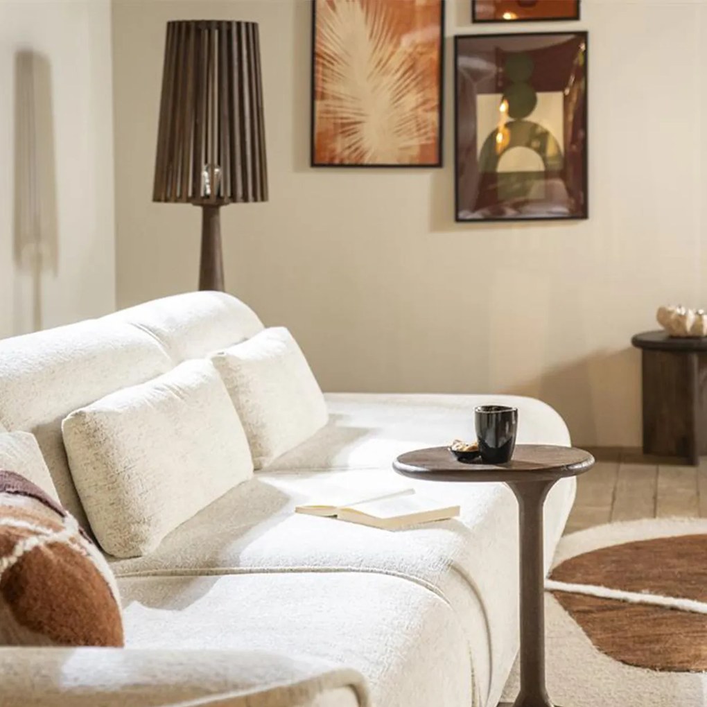 Houten Vloerlamp Bruin