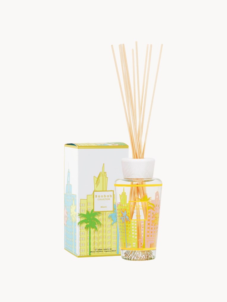 Handgemaakte diffuser My First Baobab Miami (zoutbloem, zeeden & cypres)