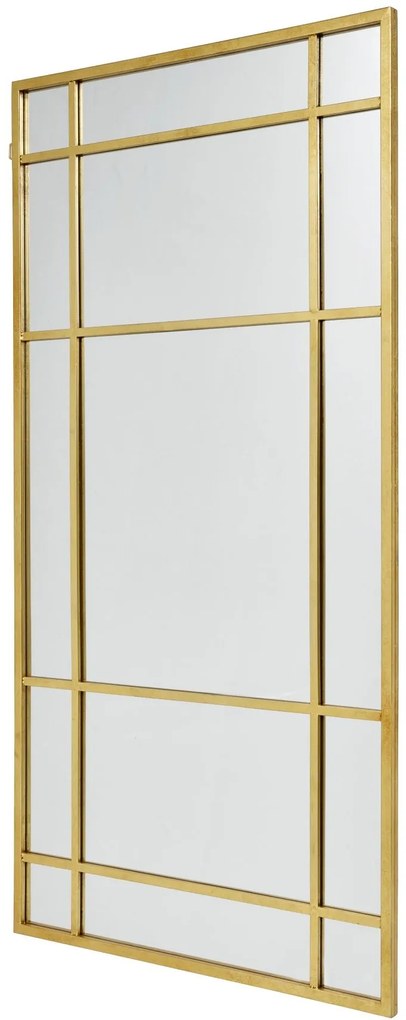 Nordal Spirit gouden staande spiegel met ruiten 204x102cm