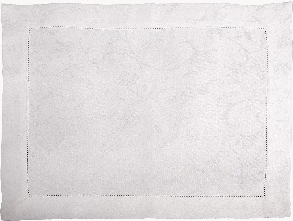 Linnen placemats met jacquard zoom Minija, 6-delig