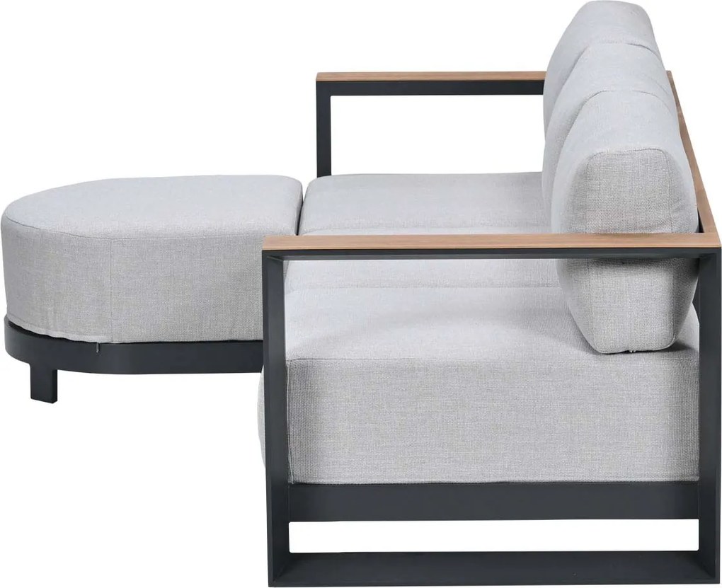 Garden Impressions Malakka loungebank chaise longue - light teak look