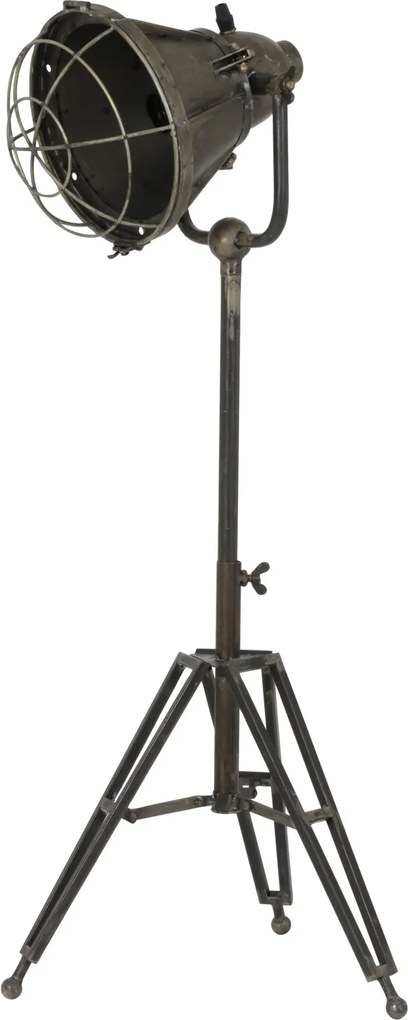 Vloerlamp DAMYAN driepoot - oud brons - M