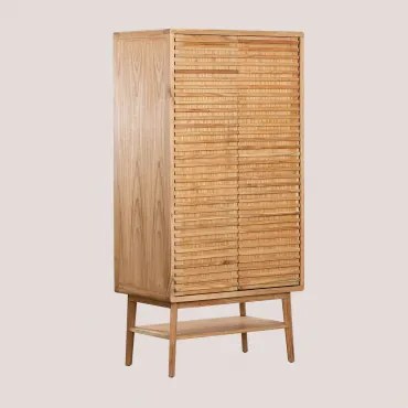 Kast Van Hout Deleyna Houtbruin - Sklum