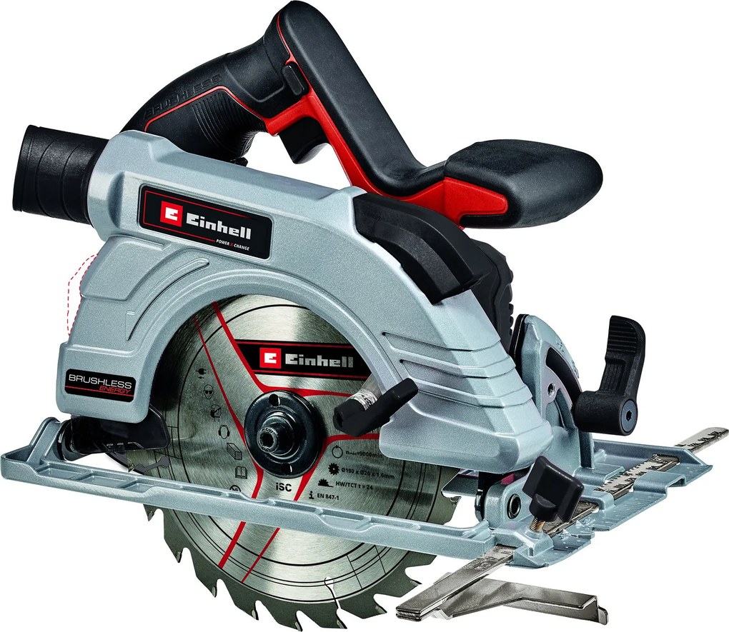 Einhell Accu Handcirkelzaag TP-CS 18/190 Li BL Solo