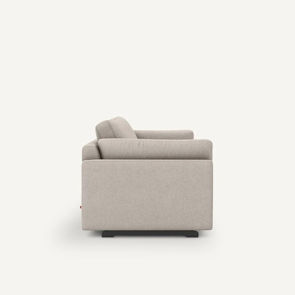 3-zits bank, omvormbaar, in gestructureerde viscose en linnen, César