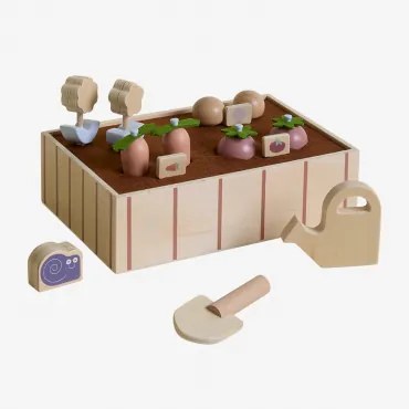 Biologische Houten Tuin Ariaga Kids Houtbruin - Sklum
