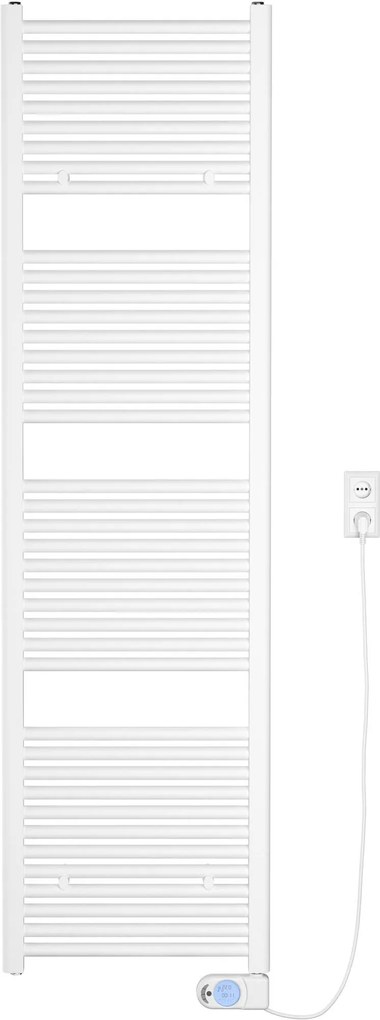 Saqu Fonti elektrische radiator 1000W 50x181,7cm wit