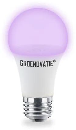 E27 UV LED Lamp 7W, Blacklight, 500lm, 385nm
